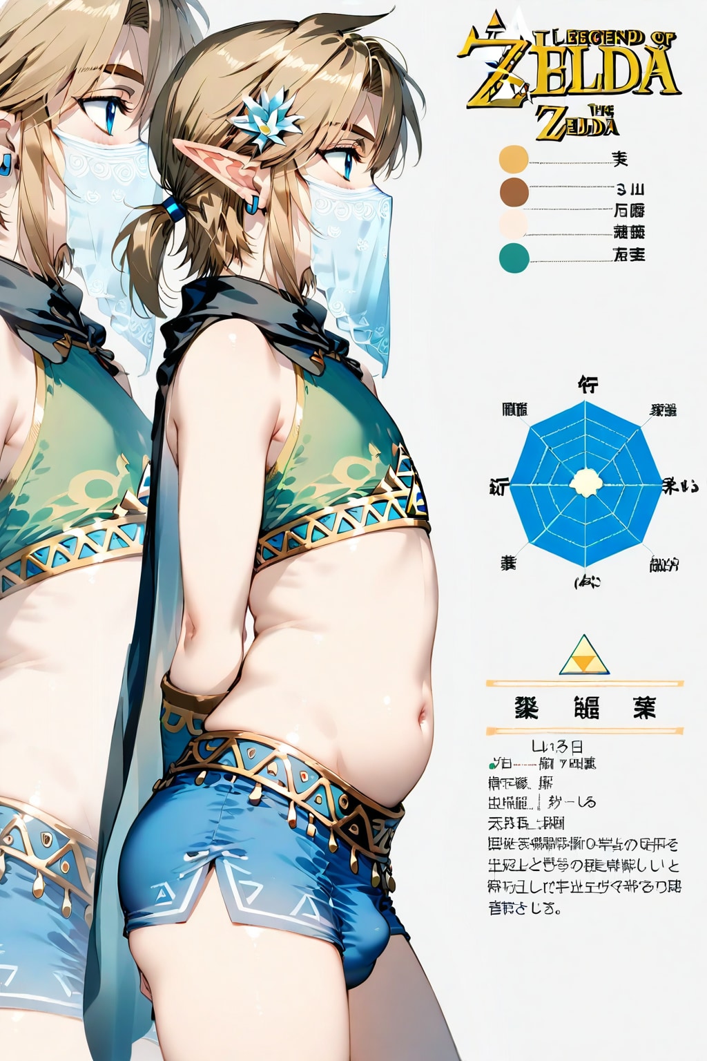 真横からの形状