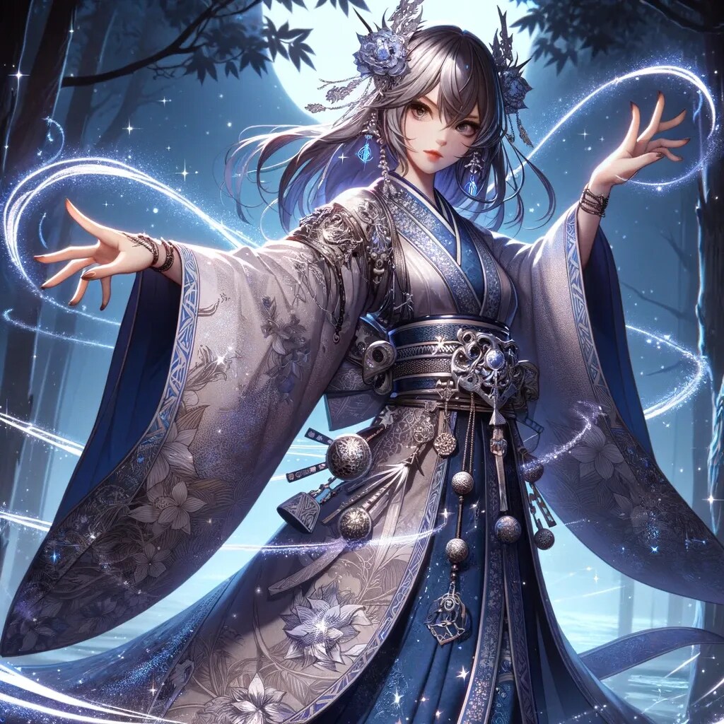 紫色の魔法使い