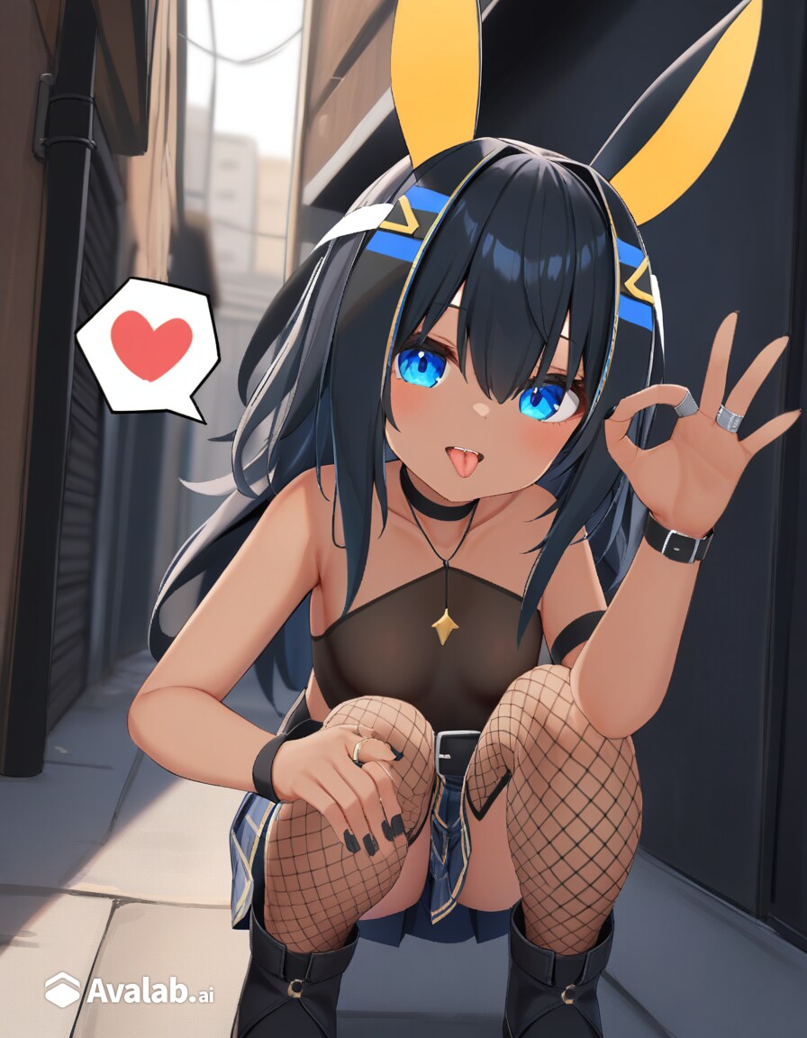 チャラチャラした感じのアヌビス娘