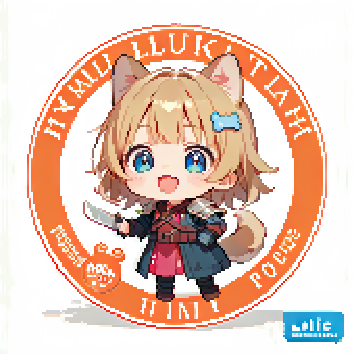 わんこみっくファンタジー編発売記念 ！初回封入特典【ドット絵版】ステッカー（嘘）
