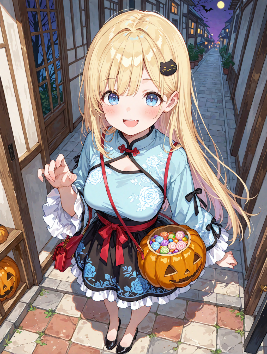 チャイナ服とハロウィン