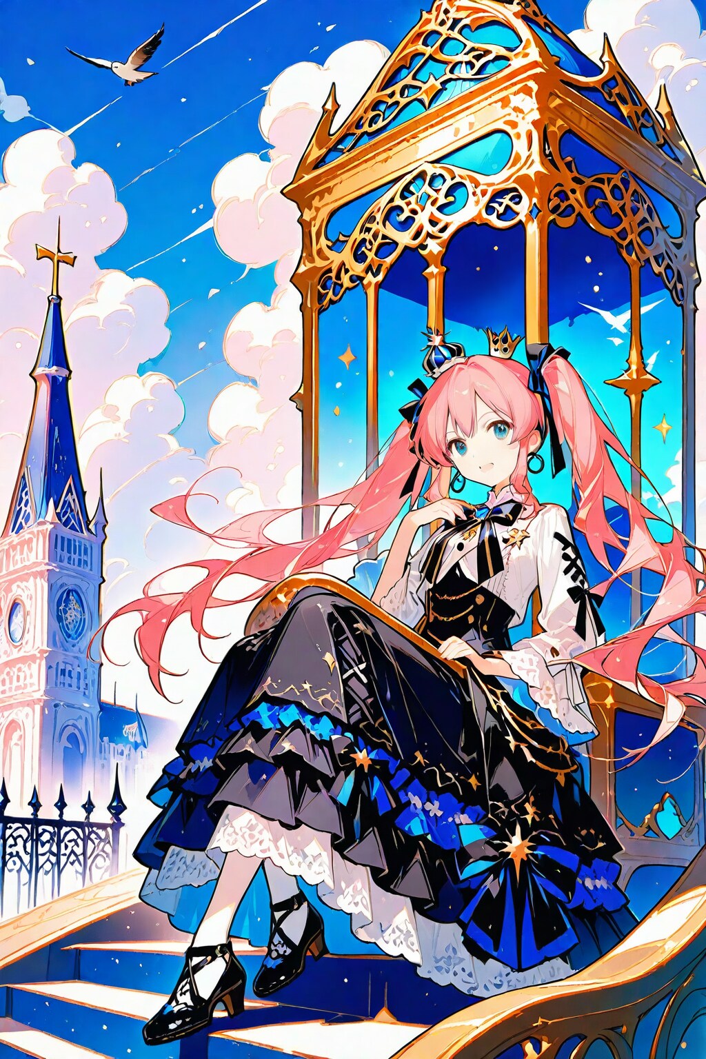 夢の上の階段 | の人気AIイラスト・グラビア