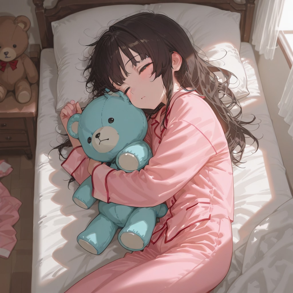 ねむねむの女の子 | の人気AIイラスト・グラビア