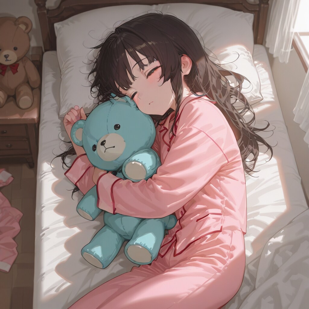 ねむねむの女の子