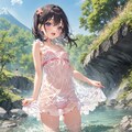 えへへ☆ビショビショになっちゃった 2枚目