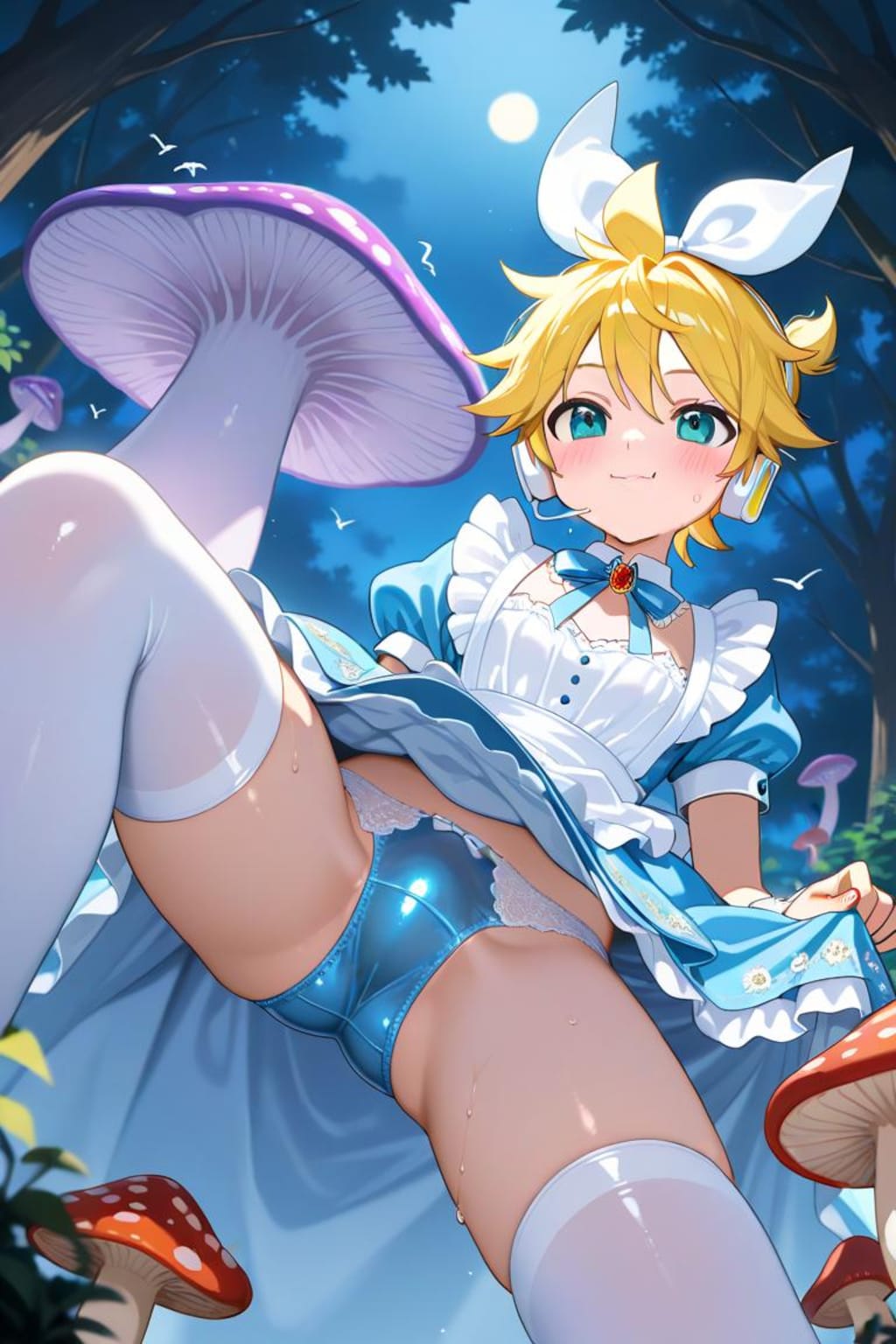 ボーカロイド　鏡音レン　不思議の国のアリス