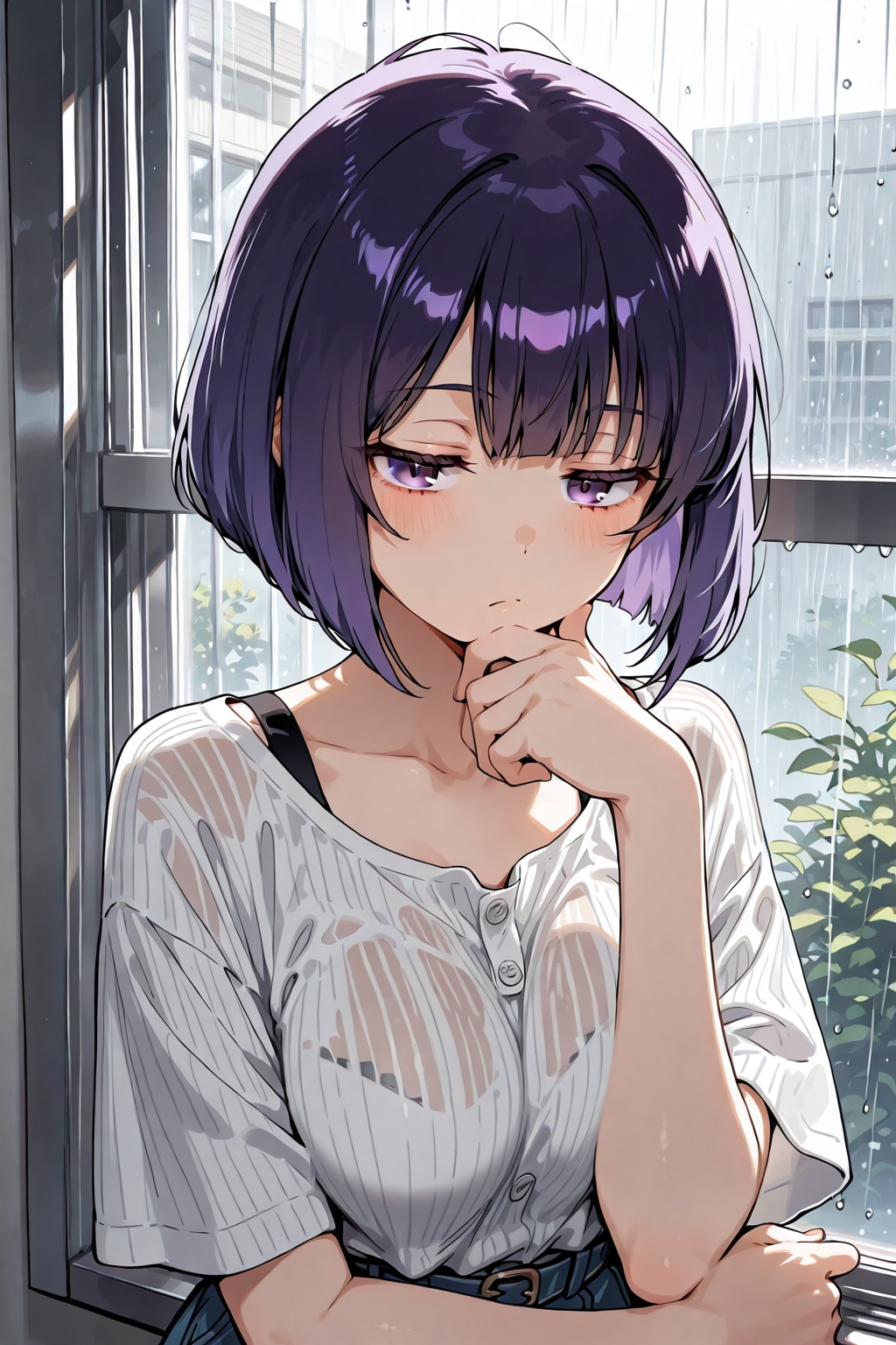 憂鬱な雨の日