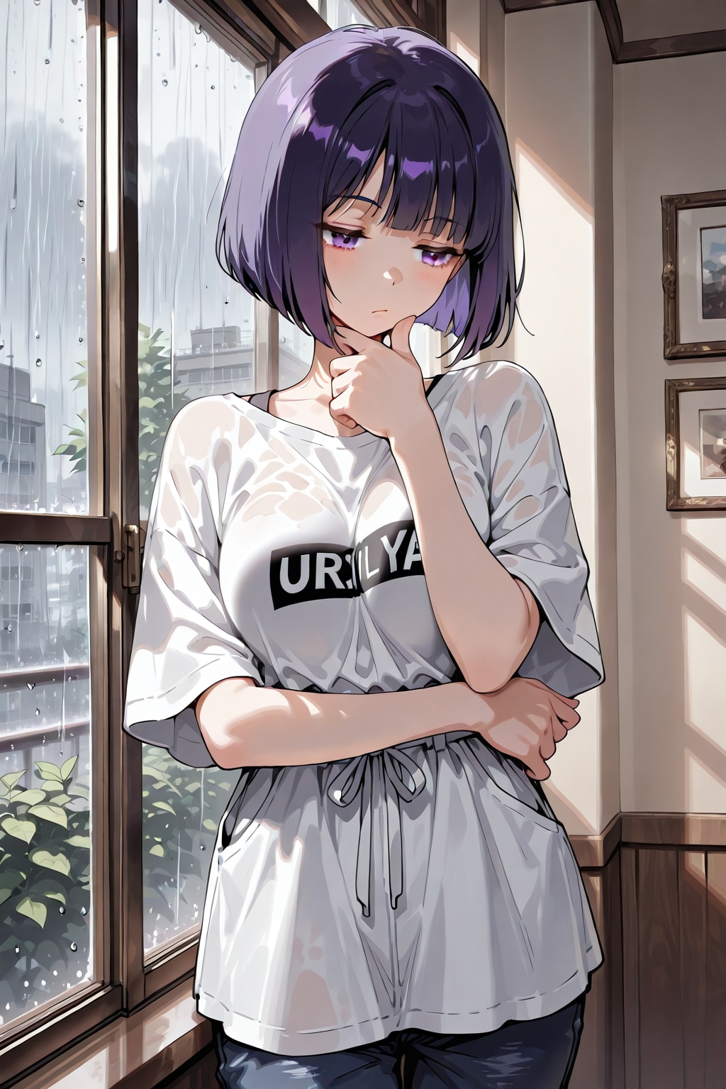 憂鬱な雨の日