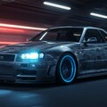 サイバーパンクR34GT-R 2枚目