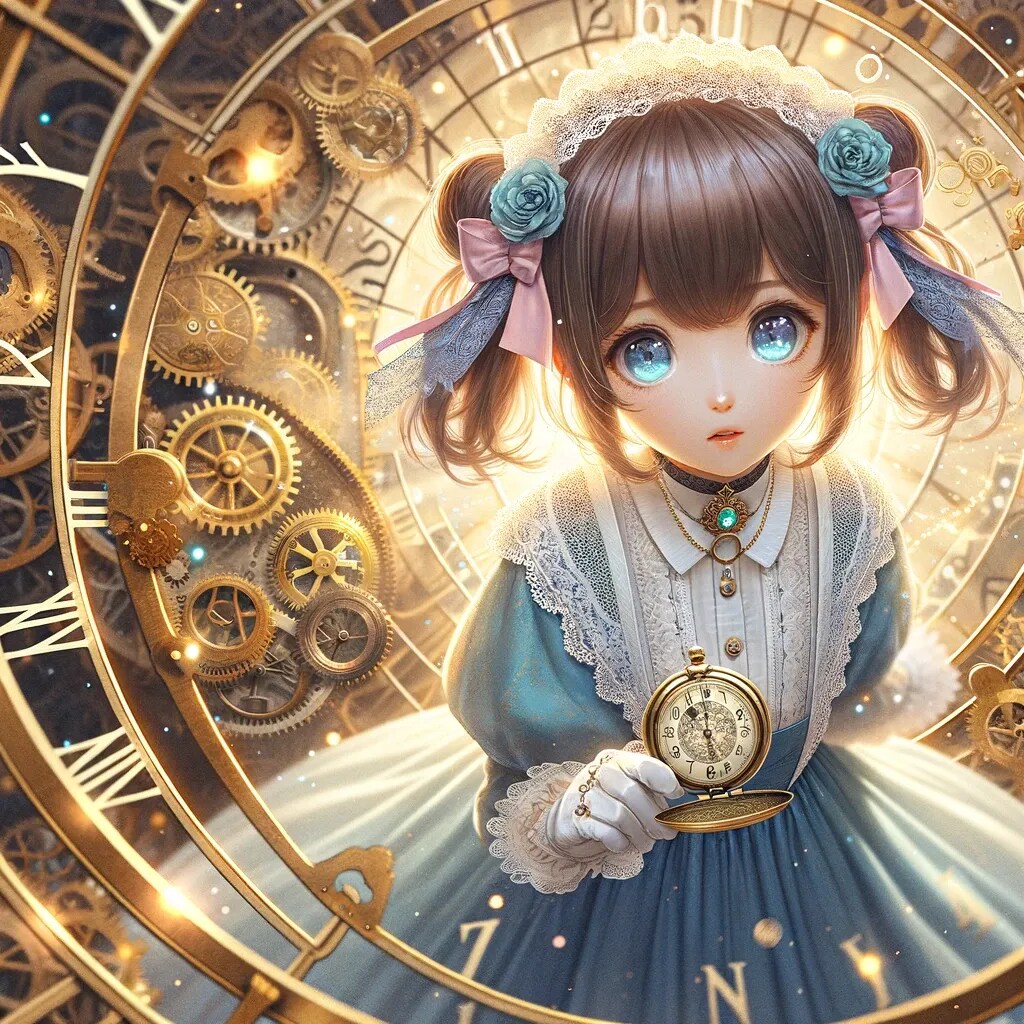 時計の中 | の人気AIイラスト・グラビア