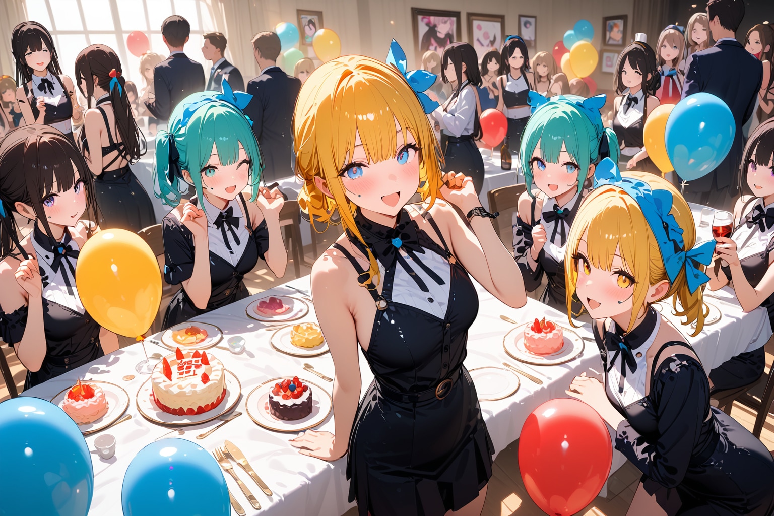 誕生日パーティー | の人気AIイラスト・グラビア