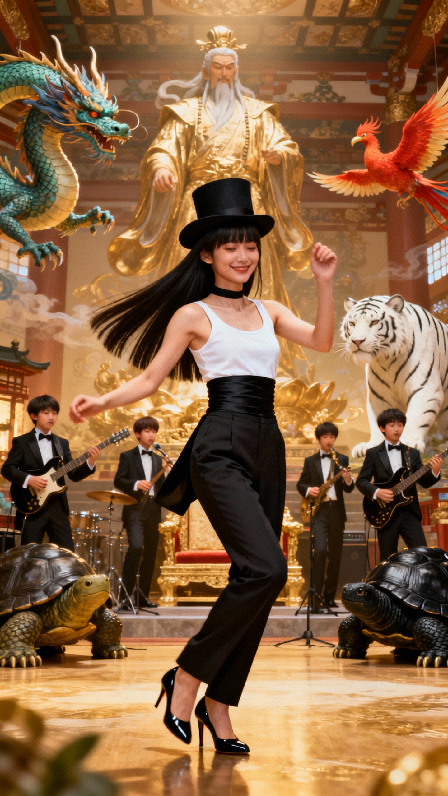 かっこかわいいダンサー白鳥英美梨の古代日本異世界公演
