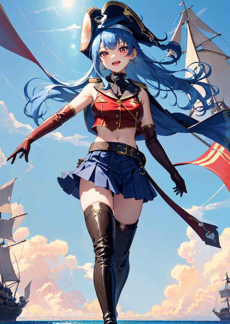 海風に舞う自由