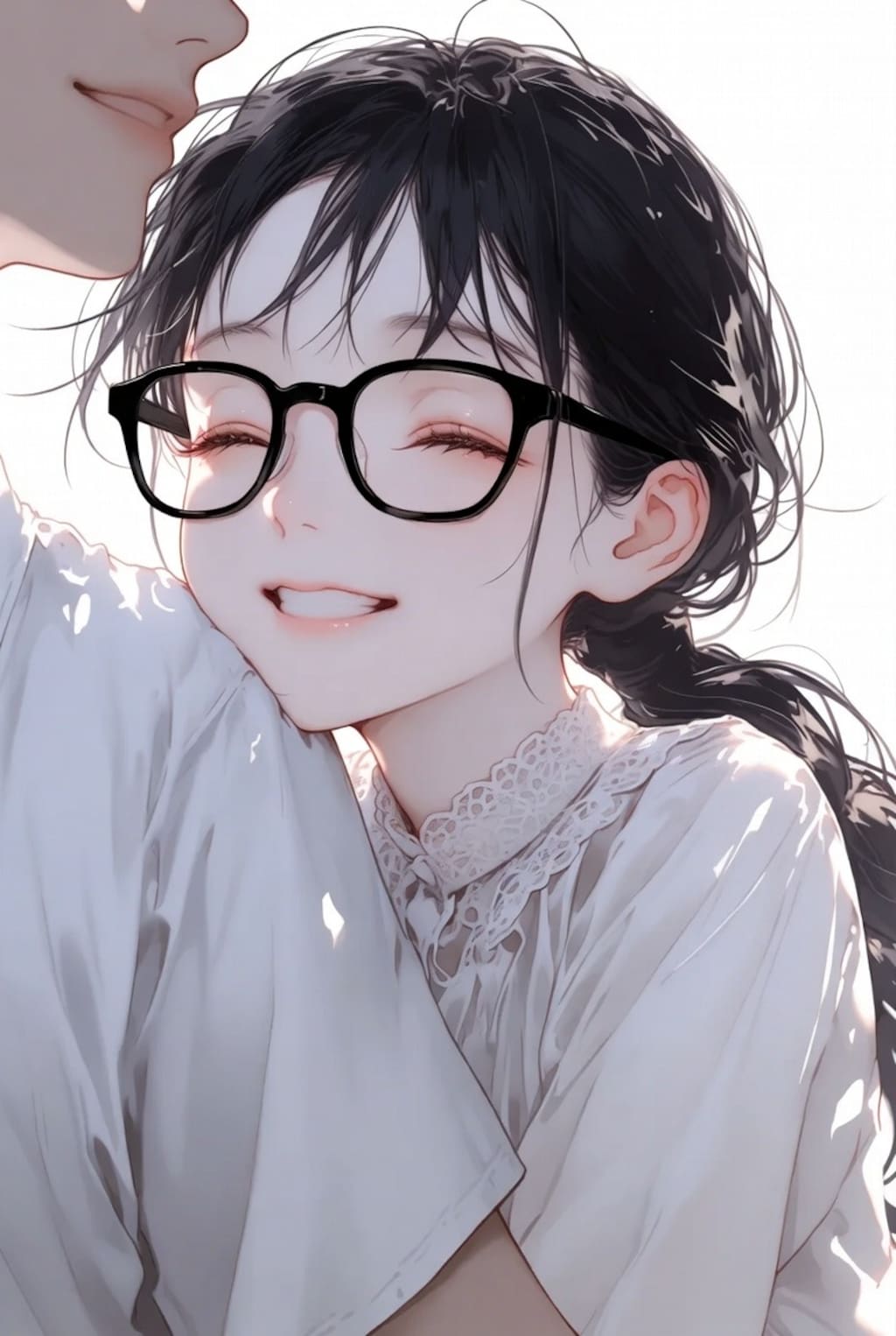 彼氏と久しぶりに会えた女の子