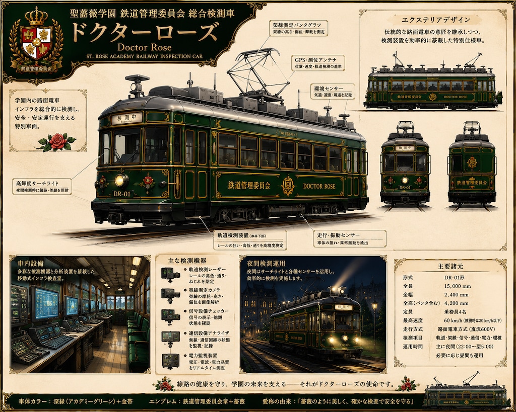 聖薔薇学園編〜総合検測車ドクターローズ〜