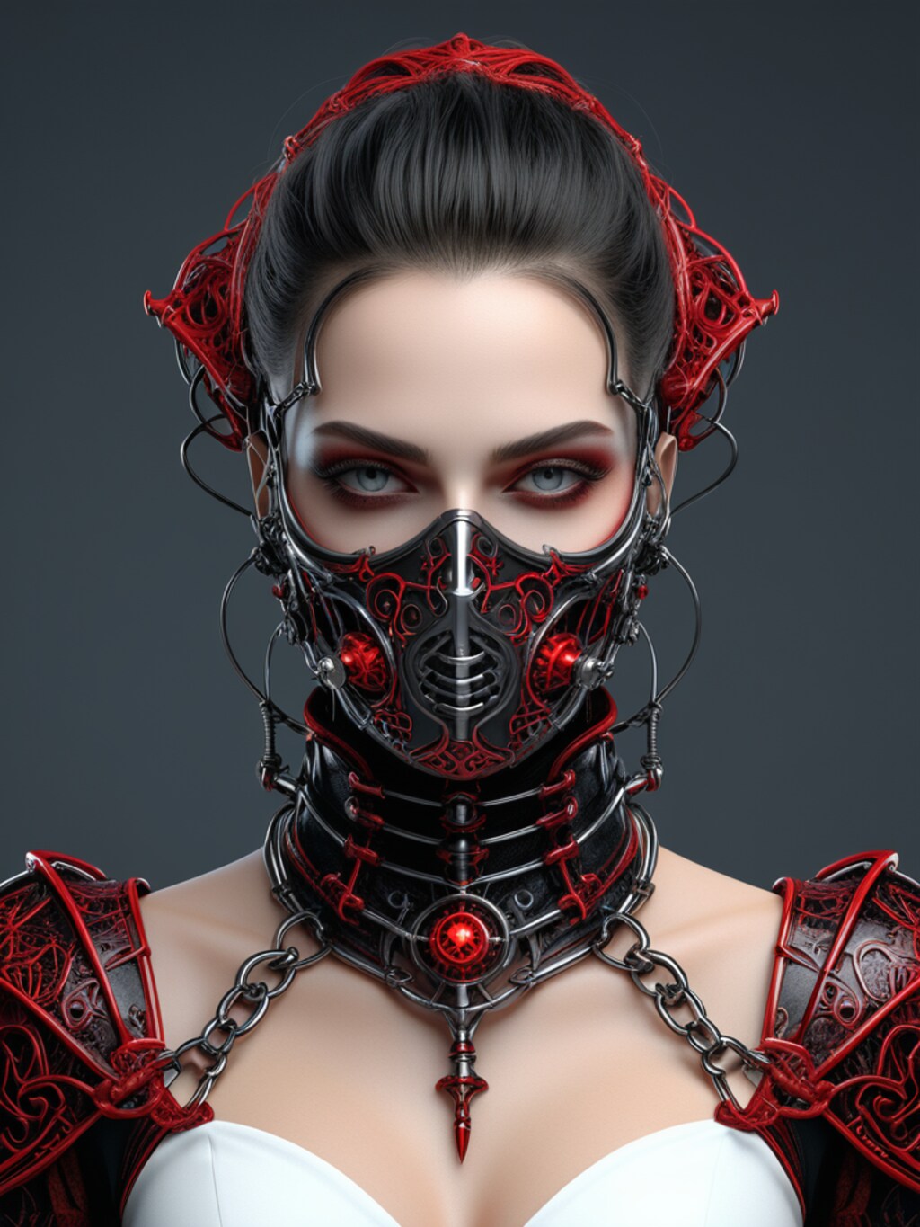 steam punk armor girl