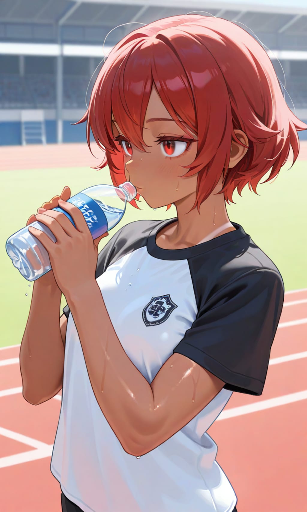 水分補給だいじ