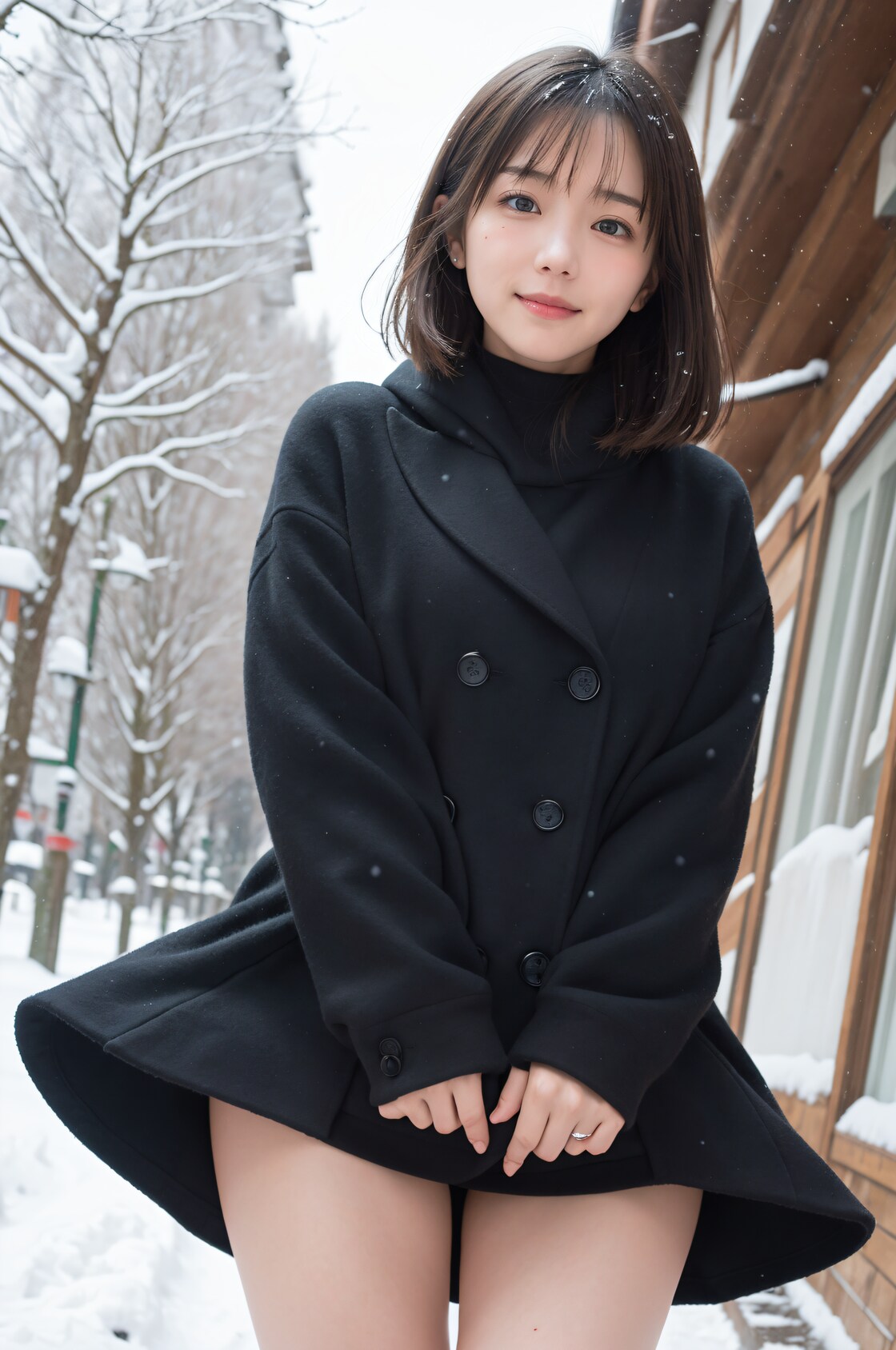 冬の散歩
