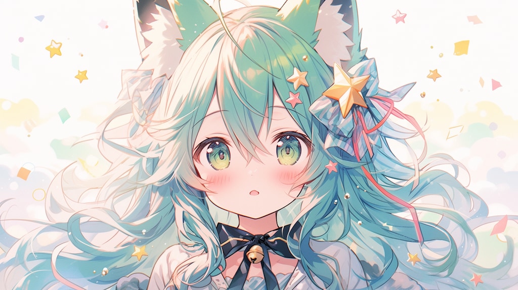 星降る夜に現れた狐の祝福