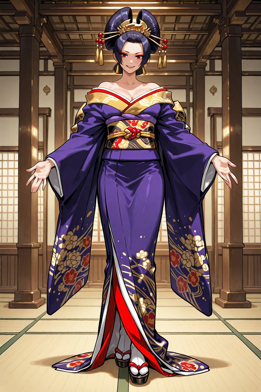 風雅花魁呉竹太夫の京都御所