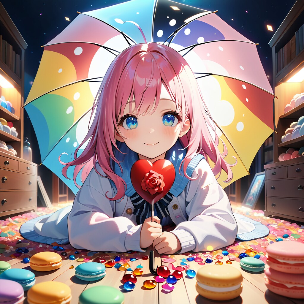 お菓子もらったよ！
