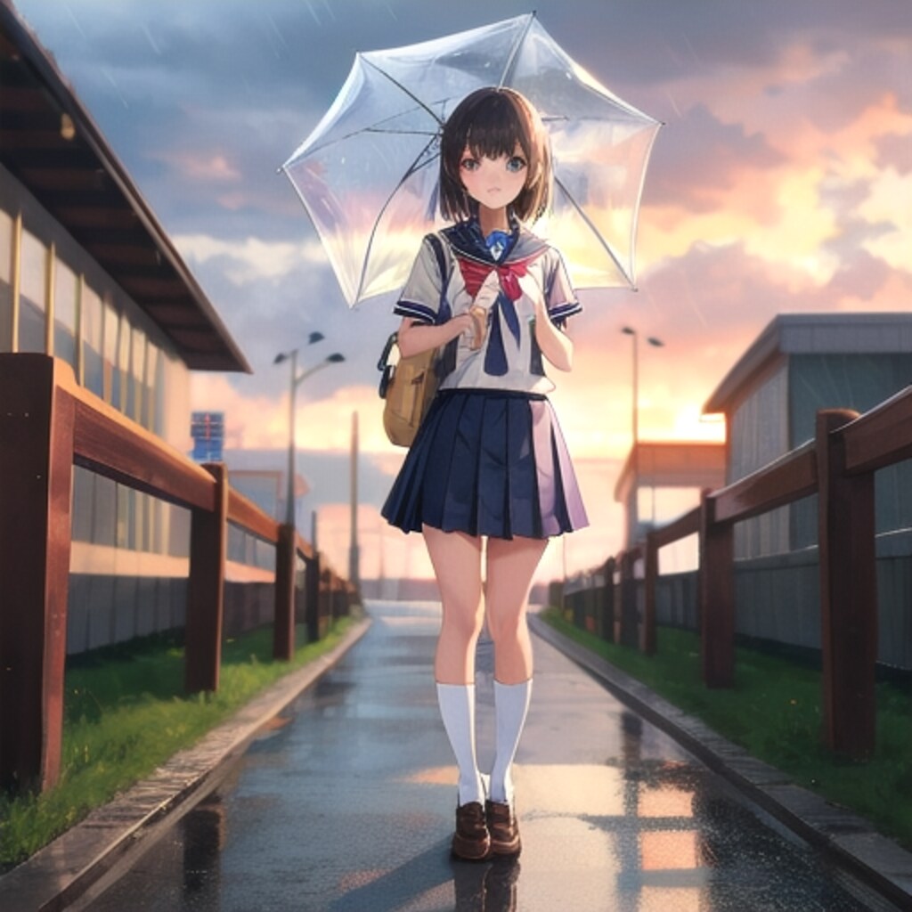 雨上がり