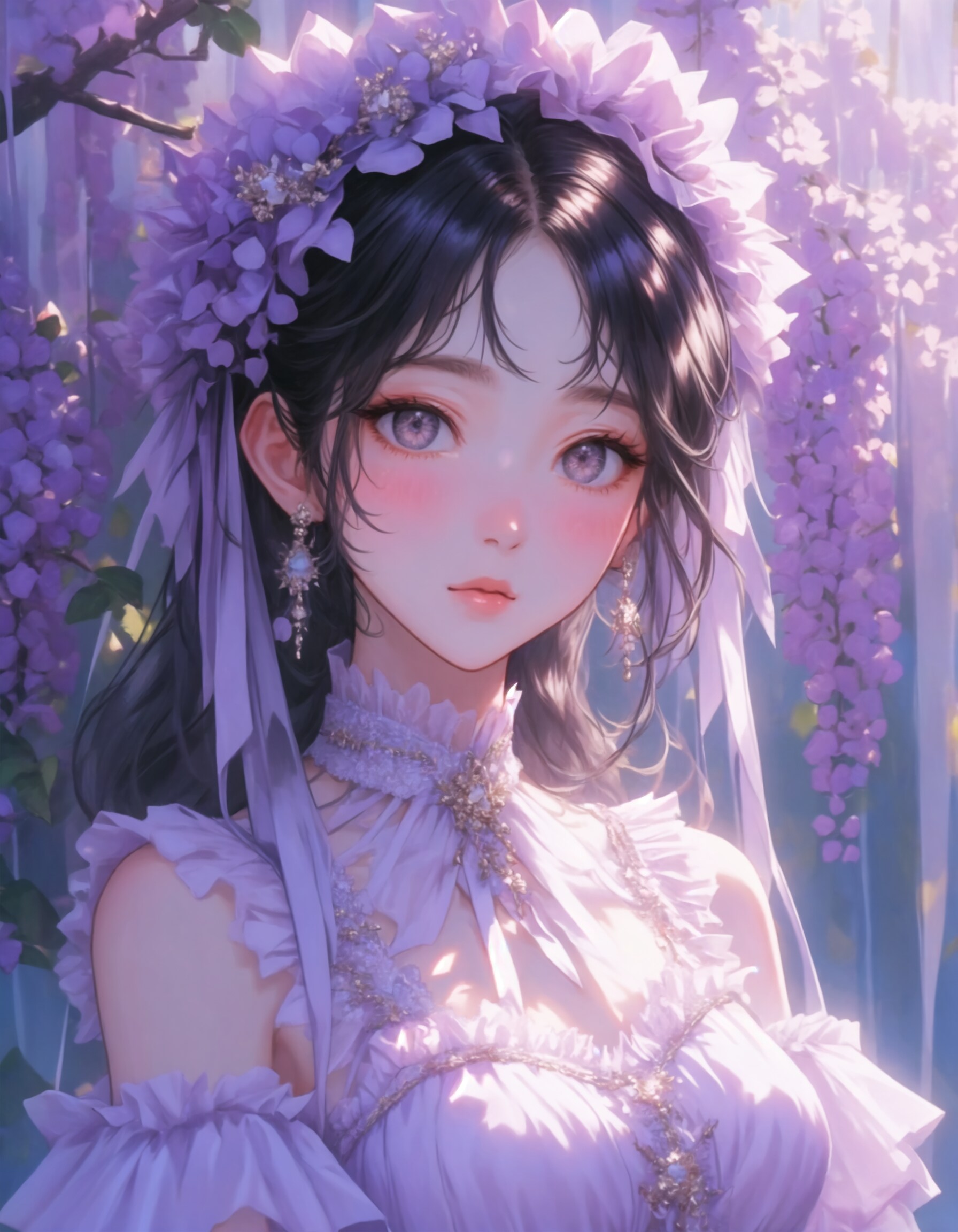 藤花 | の人気AIイラスト・グラビア
