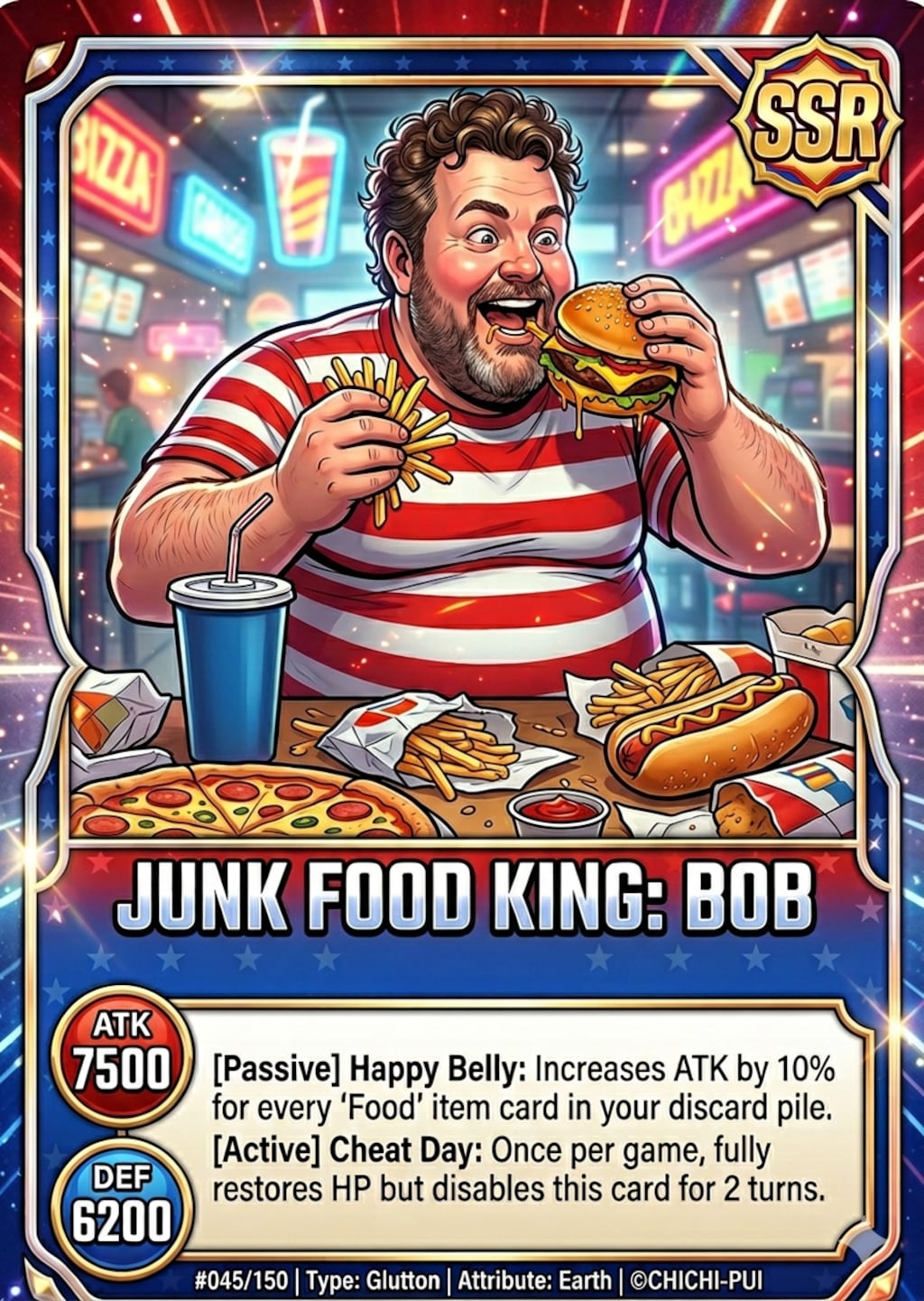 JUNK FOOD KING：BOB
