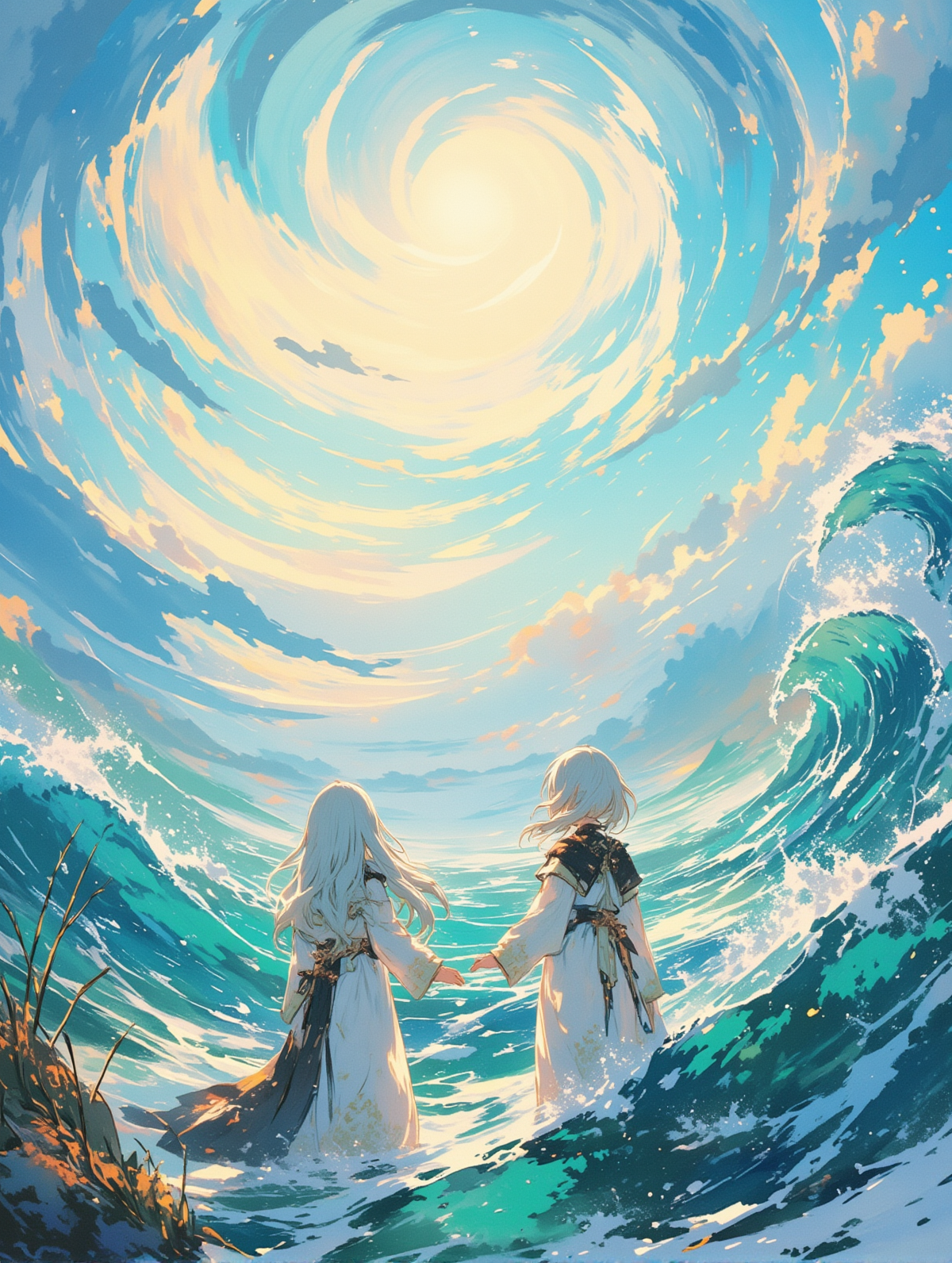 海の巫女_63 | の人気AIイラスト・グラビア