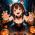 ハロウィン4「がおー」 2枚目