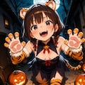 ハロウィン4「がおー」 4枚目