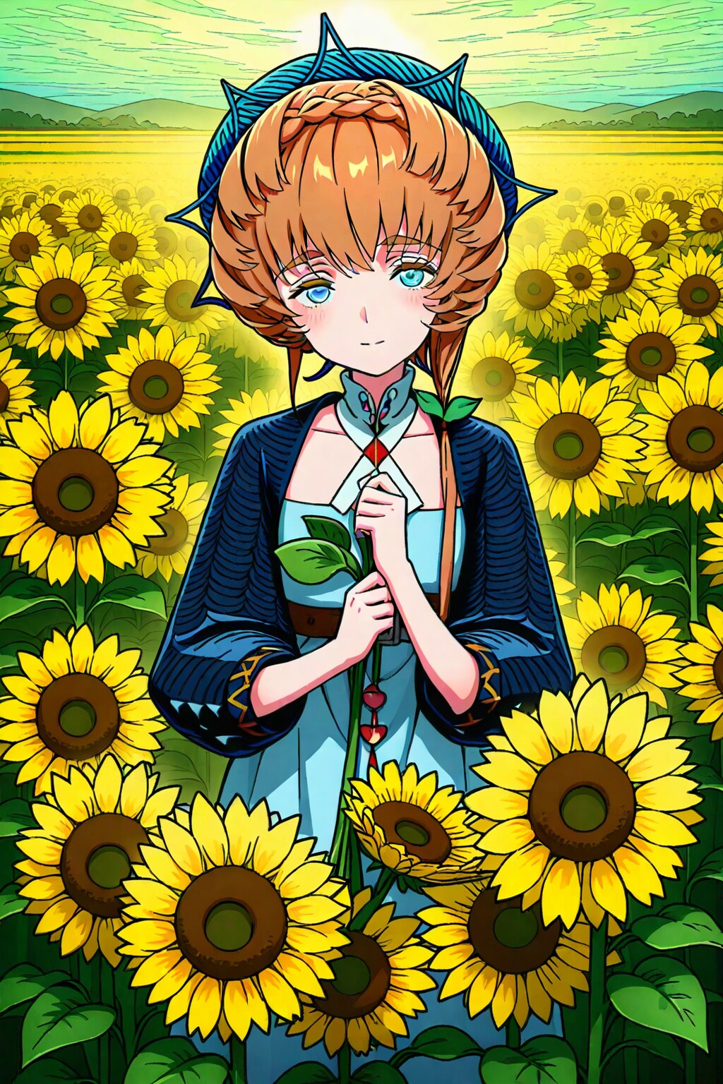 ひまわり | の人気AIイラスト・グラビア