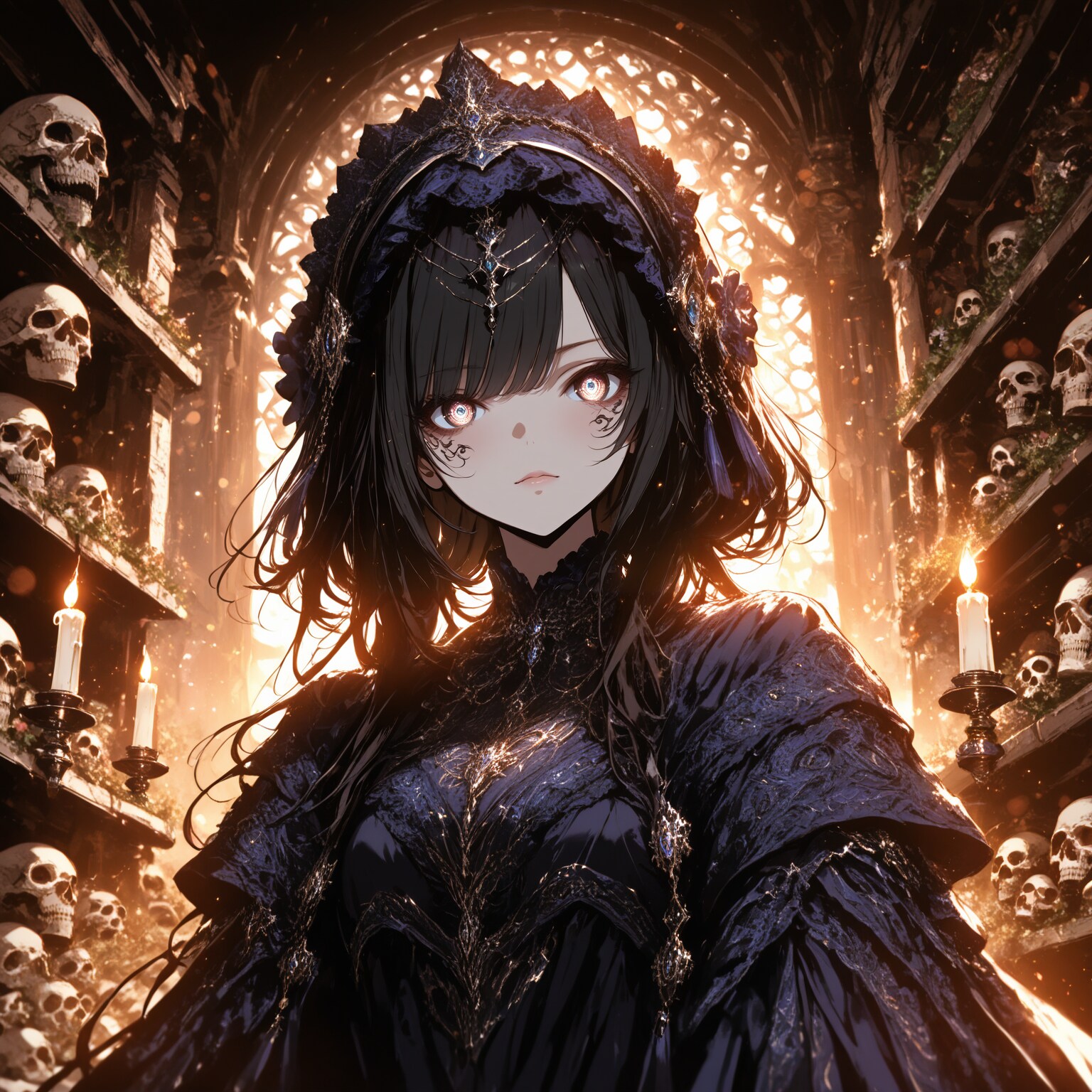 黒聖女（ON↔OFF） | の人気AIイラスト・グラビア