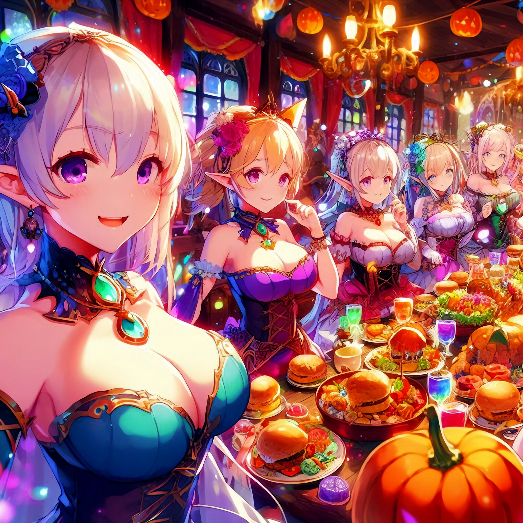 エルフのハロウィン会