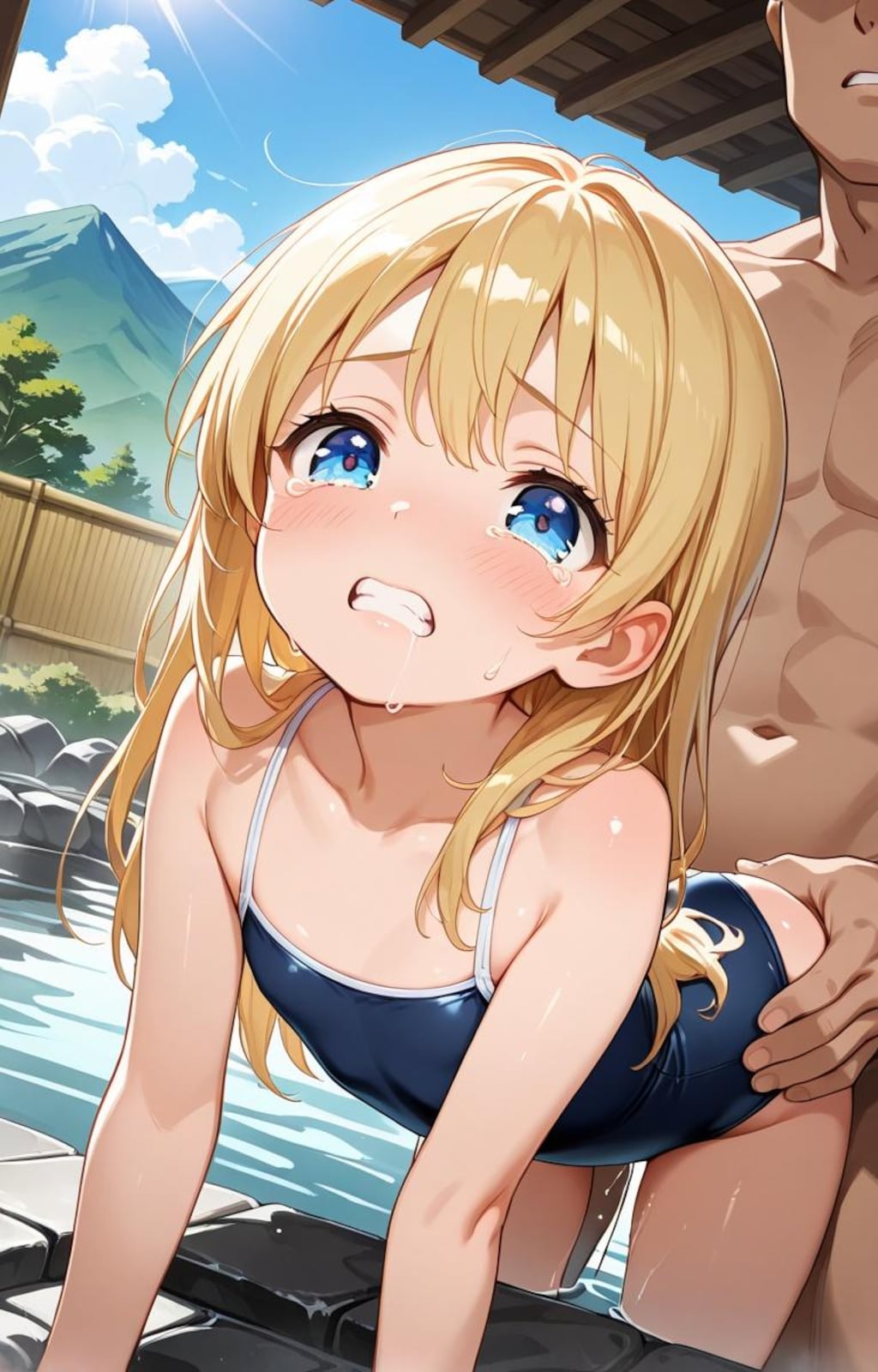 スク水温泉「愛宕ひまわり」