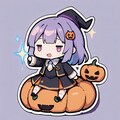 ハロウィン魔女少女 5枚目