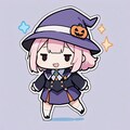 ハロウィン魔女少女 2枚目
