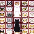 猫がキャラクターの格闘ゲームのキャラクターセレクト画面チャレンジ　４回目 5枚目