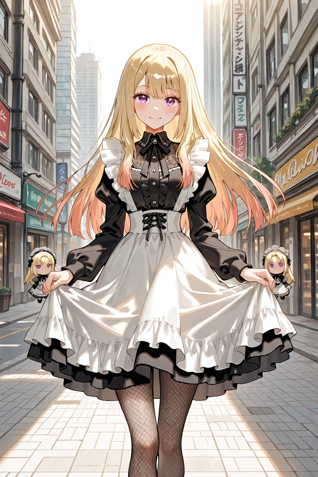 【BONSAI】で金髪のコスプレが趣味の女の子