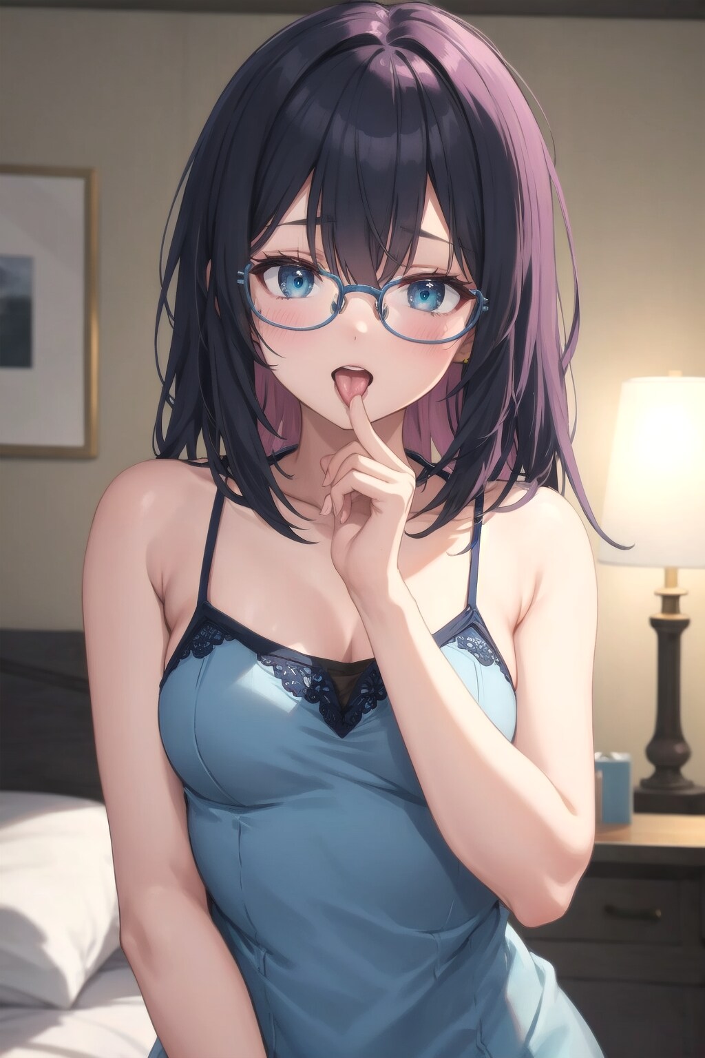 指なめ