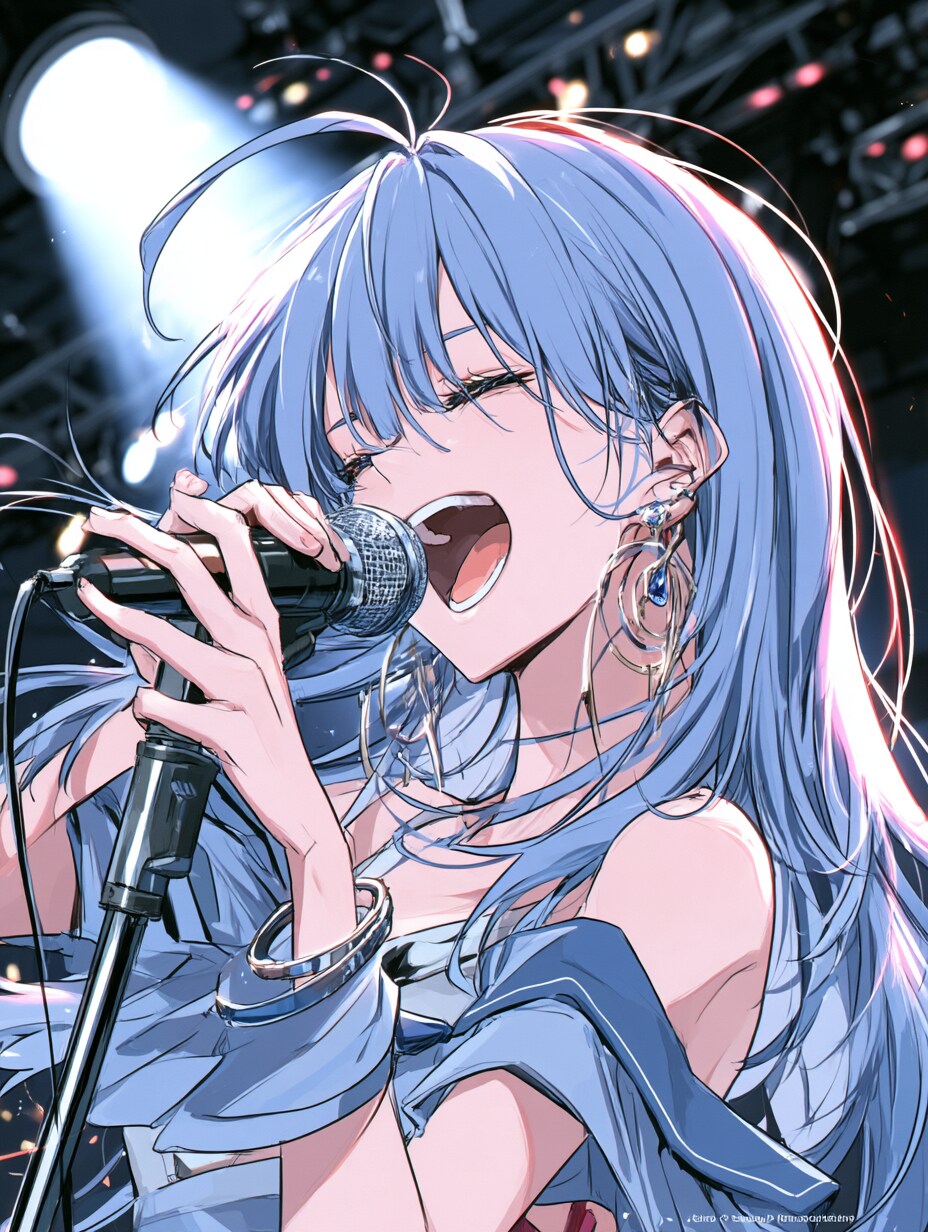 sing | の人気AIイラスト・グラビア