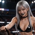 リリス美沙は試合中 8枚目