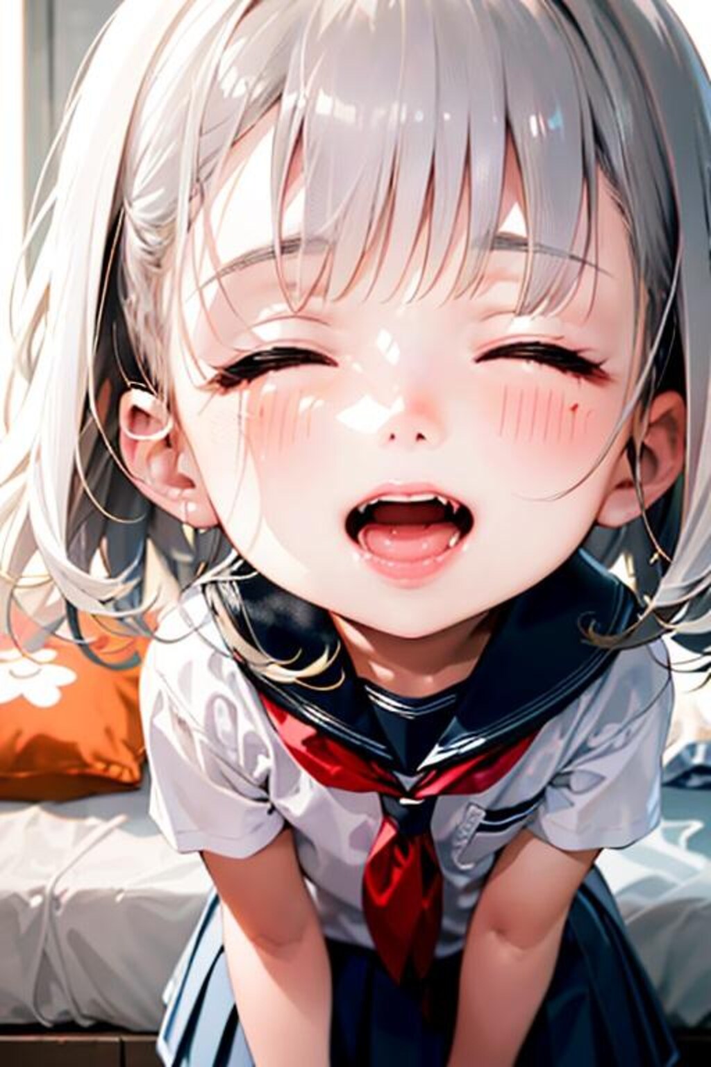 とびっきりの笑顔