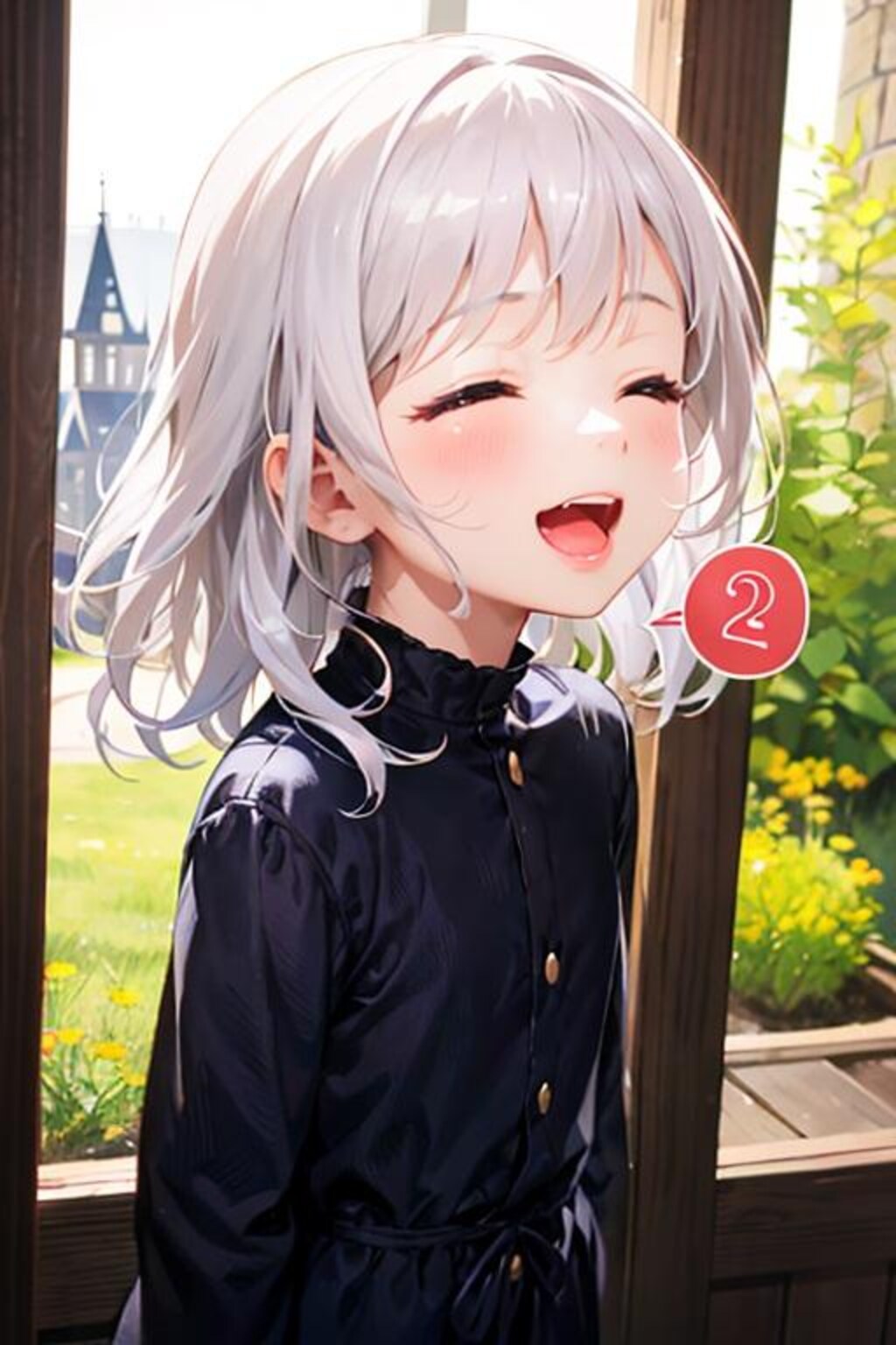 とびっきりの笑顔