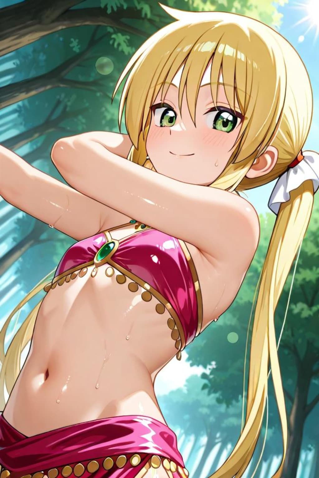 ハヤテのごとく　三千院ナギ　踊子衣装