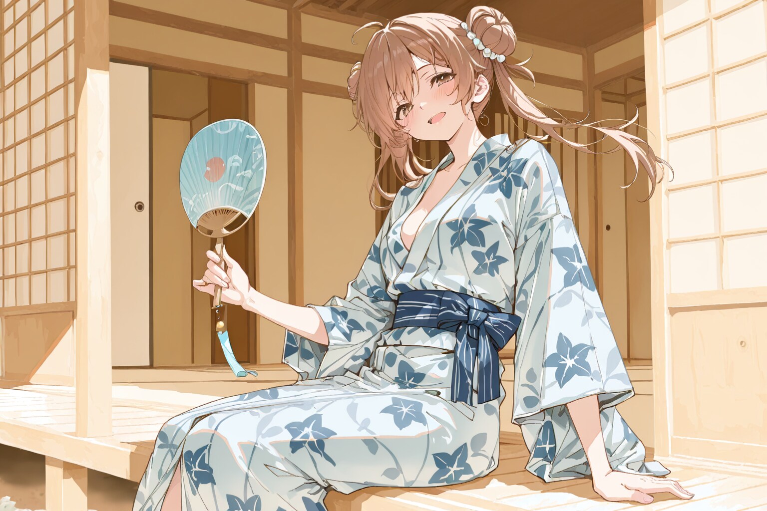 夏の縁側