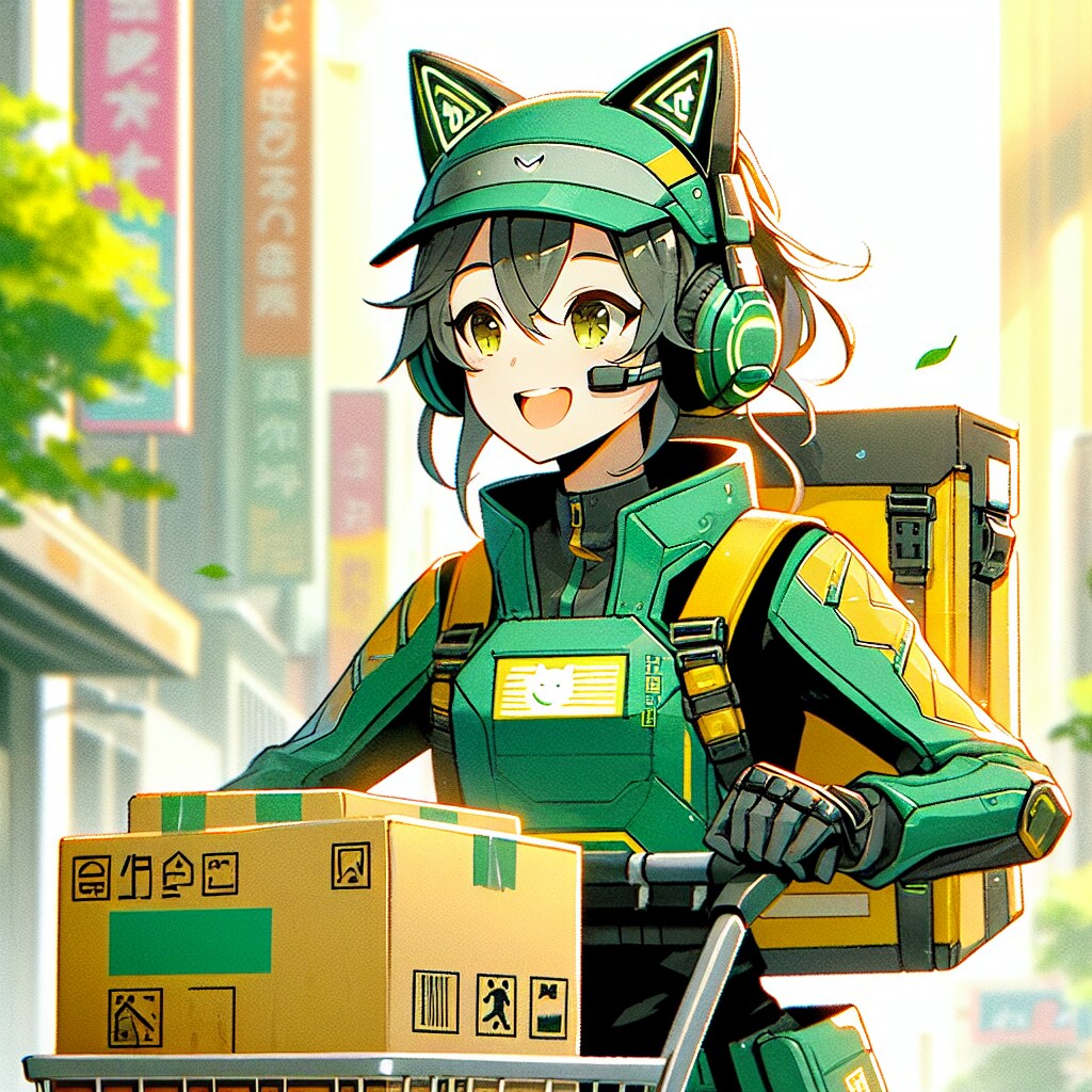 パワードスーツ配達2