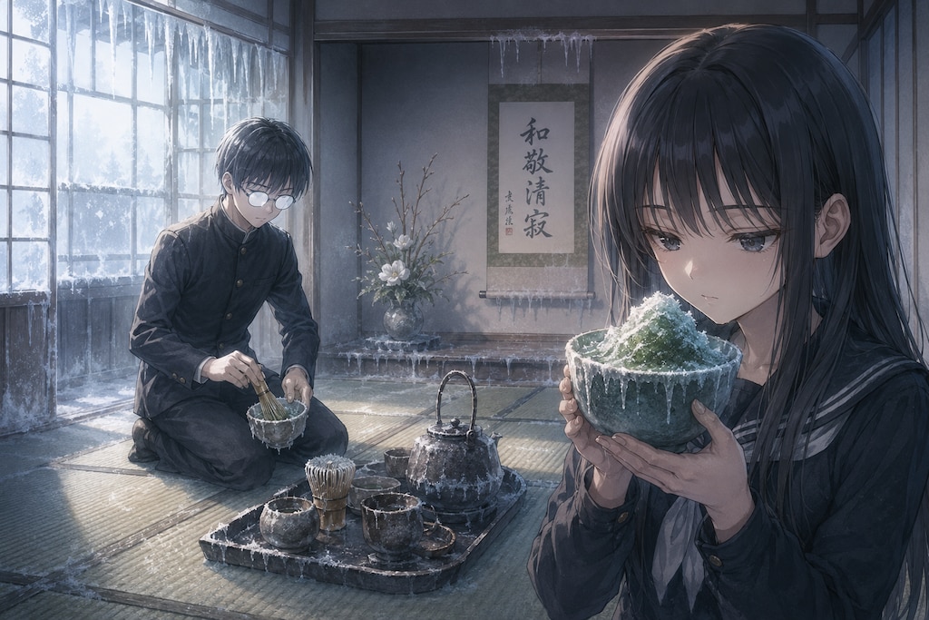 氷立高校茶道部