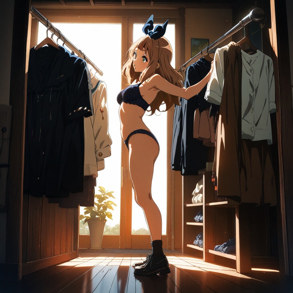 吉川優子着替え中