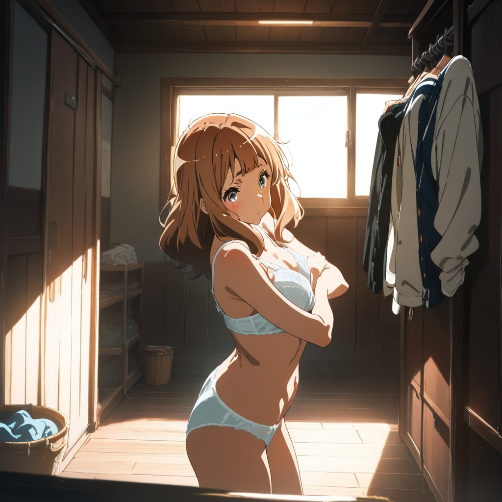吉川優子着替え中